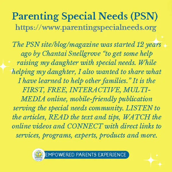 Parenting Special Needs (PSN)