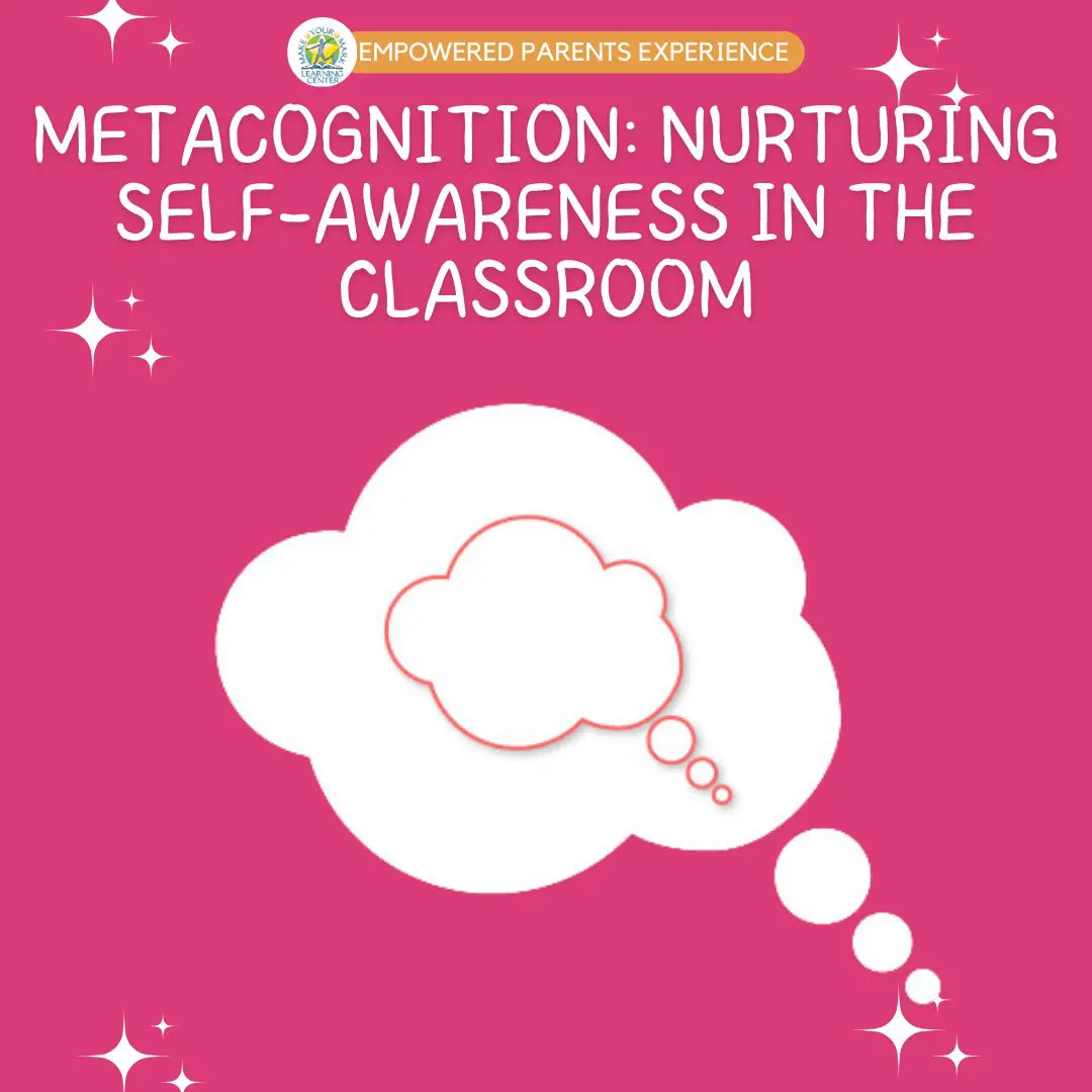 Metacognition Nurturing Self-Awareness in the Classroom